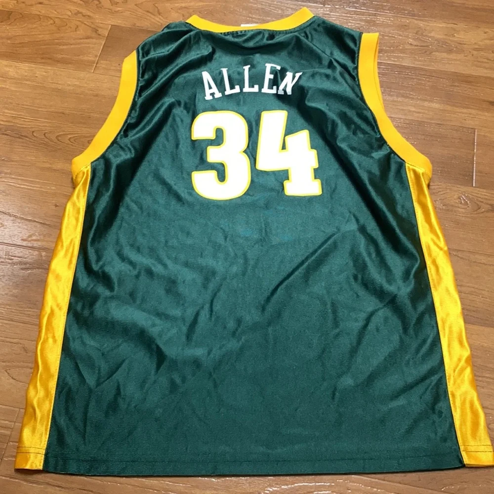 Seattle Sonics Ray Allen Basketball Jersey